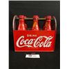 Image 1 : Metal Coca Cola Carrying Case w/6 Alluminum 2010 Coke Bottles