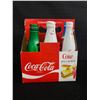 Image 2 : Coke Carrying Case w/6  Alluminating Coca Cola 2010 Olympic Games Bottle w/6 Coke Glasses