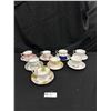 Image 1 : 8 Collectible Cup & Saucer Sets.