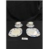 Image 1 : Set Of 2 Royal Albert Crown China Cup & Saucer & Bread Plate