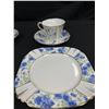 Image 2 : Set Of 2 Royal Albert Crown China Cup & Saucer & Bread Plate