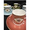 Image 2 : 6 Collectible Cup & Saucer Sets