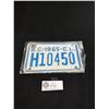 Image 1 : 1965 BC Commercial License Plate