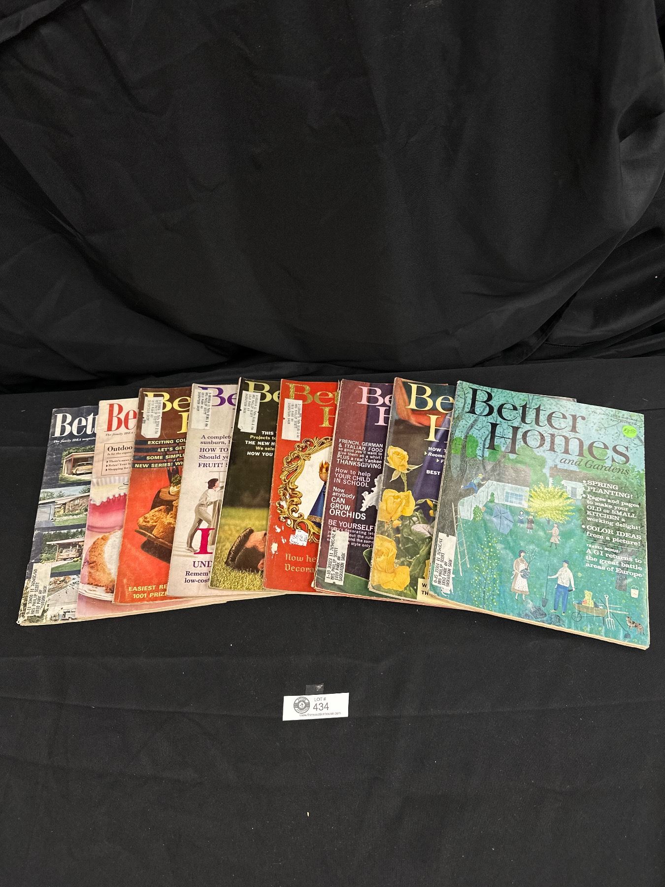 Vintage Better Homes & Gardens Magazines 1959 & The '60's