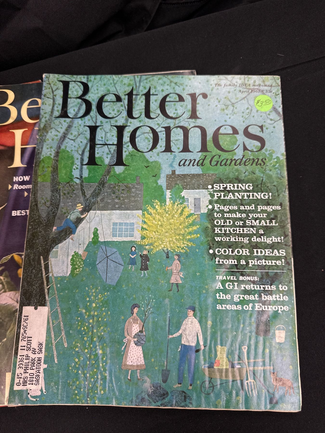 Vintage Better Homes & Gardens Magazines 1959 & The '60's