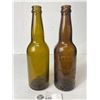 Image 2 : Two Vintage Victoria BC Brewery Bottles ( One Bottle Green, One Amber/Green)