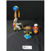 Image 1 : Assortment of Vintage Wind Up Toys- All Working and Have their Own Keys. Very good Condition