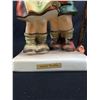 Image 2 : Vintage Hummel Figurine "Stormy Weather" Marked M.J Hummel W.Germany