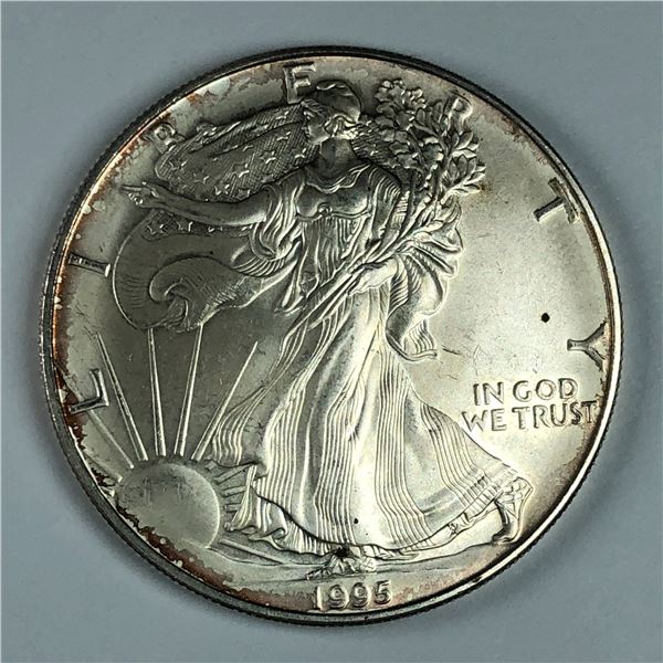 1995 Standing Liberty UNC 1 oz