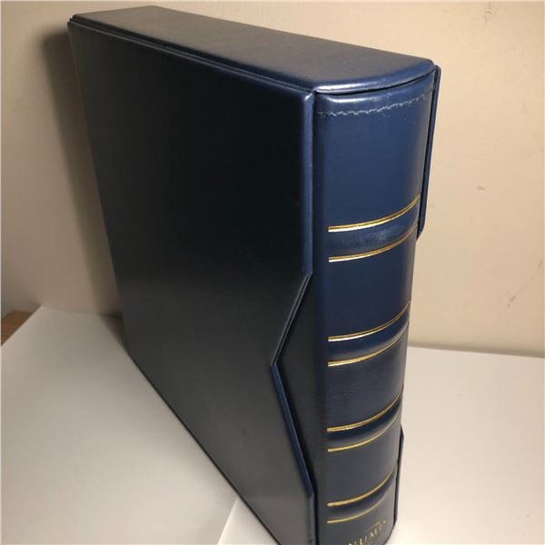 Small Numis Binder With Sleave and Contents (Light Use)