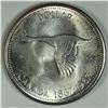 Image 1 : 1967 Canadian Silver Dollar UNC 801