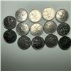 Image 1 : Lot of 14-1973 Canadian Mountie Quarters