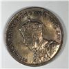 Image 2 : 1935 King George V Canadian Silver Dollar UNC Nice Toning