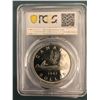 Image 2 : 1947 Pointed Dot King George VI Canadian Silver Dollar PCGS-MS-62 DBL HP