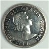 Image 2 : 1955 Queen Elizabeth II Canadian Silver Dollar Choice UNC Blast White