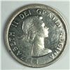 Image 2 : 1955 Queen Elizabeth II Canadian Silver Dollar Choice UNC Blast White