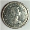 Image 2 : 1957 Queen Elizabeth II Canadian Silver Dollar 1 WL