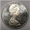 Image 2 : 1965 Queen Elizabeth II Canadian Silver Dollar UNC