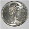 Image 2 : 1967 Queen Elizabeth II Canadian Silver Dollar UNC