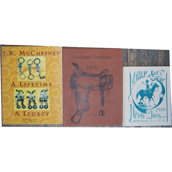 3 books:  JR McChesney, Owyhee Cattlemen