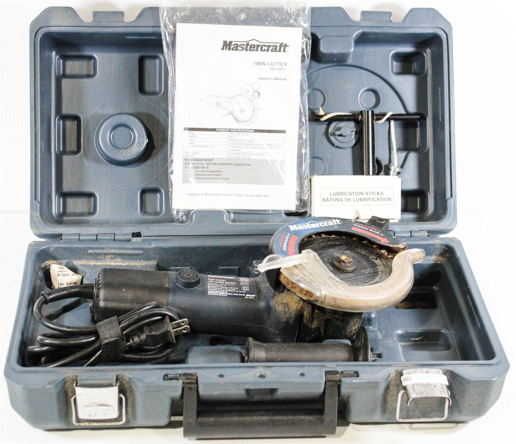 MASTERCRAFT TWIN CUTTER WITH CASE