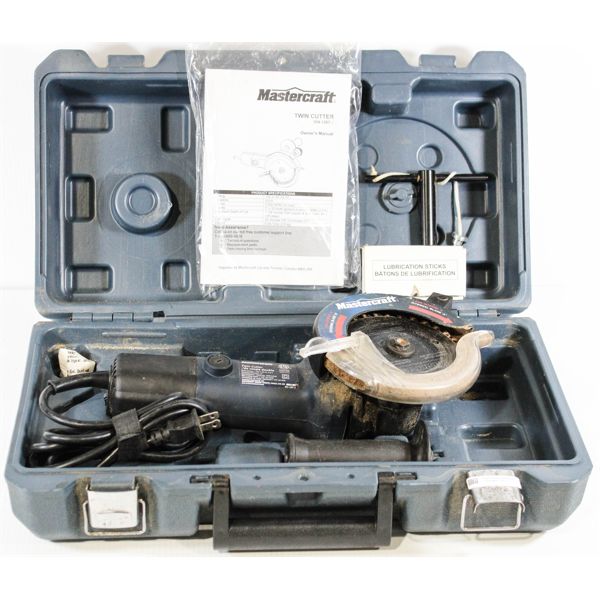 MASTERCRAFT TWIN CUTTER WITH CASE