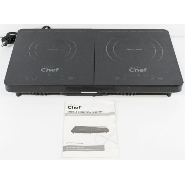 MASTER CHEF DOUBLE INDUCTION COOK TOP