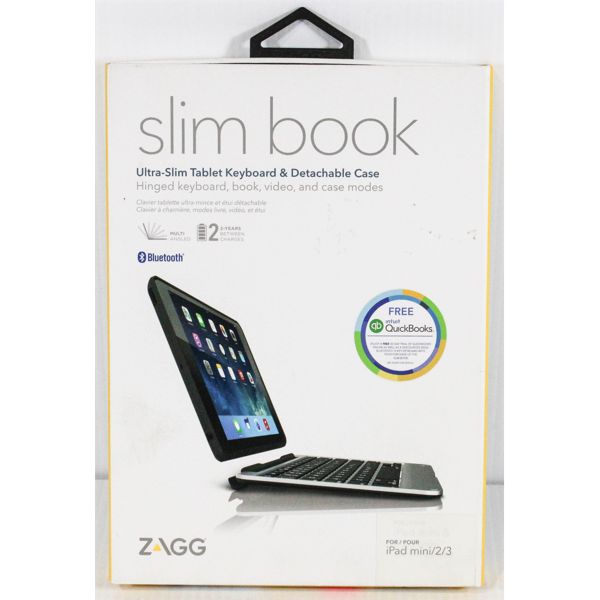 SLIM BOOK ULTRA SLIM TABLET KEYBOARD & CASE