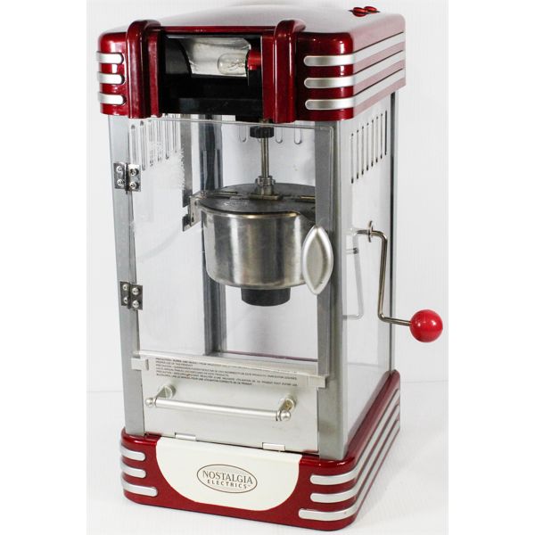NOSTALGIA ELECTRIC POPCORN MACHINE