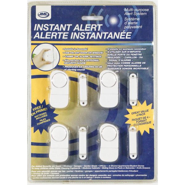 SEALED INSTANT ALERT ALARM SYSTEM