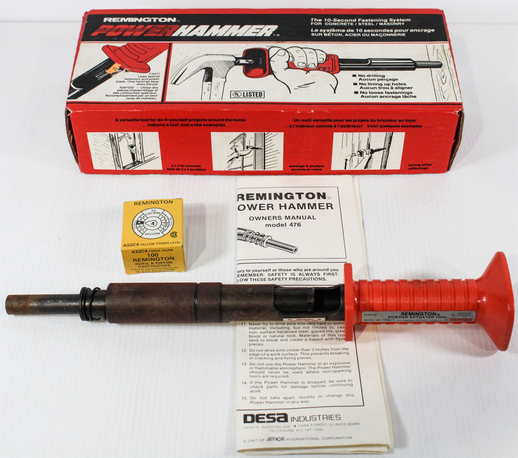 REMINGTON POWER HAMMER MODEL 476