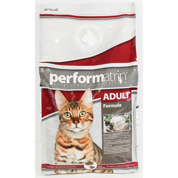 PERFORMATRIN ADULT FORMULA PREMIUM CAT FOOD - 6 LB                            