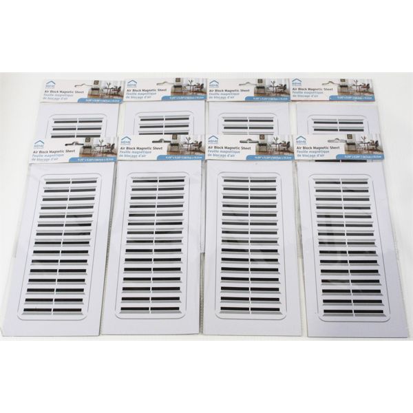 8 AIR BLOCK VENT COVERS