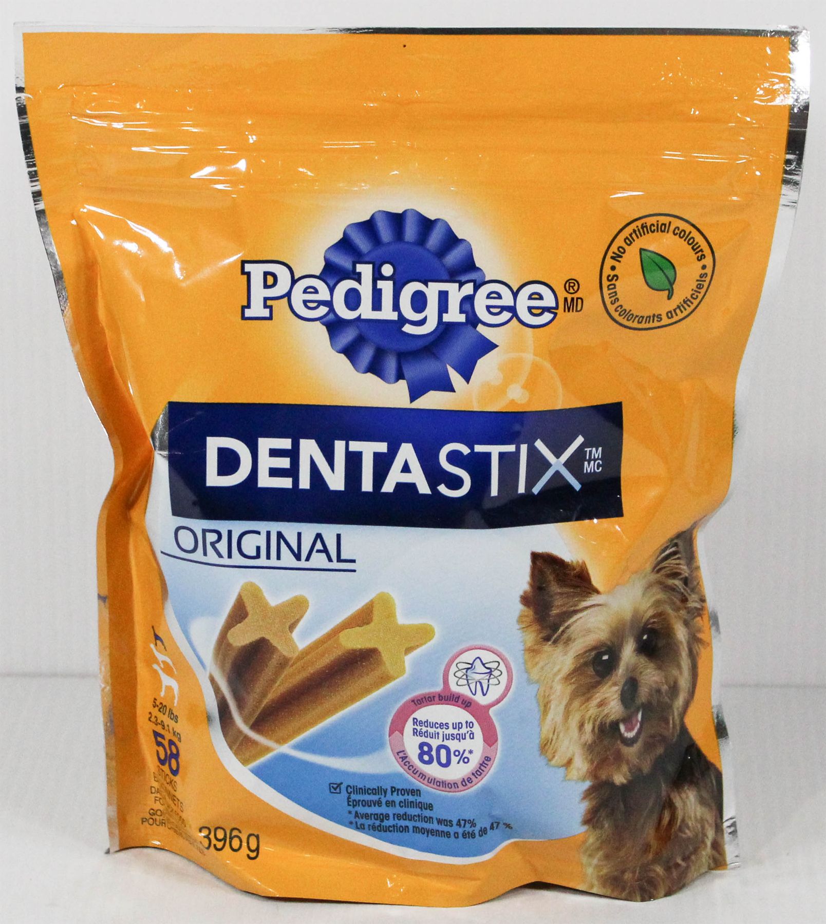 58 PEDIGREE DENTA STIX, SMALL BREED