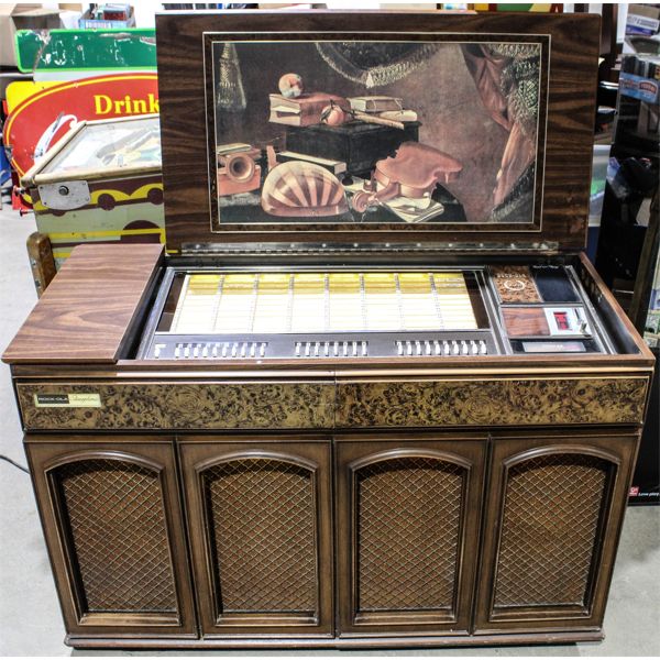 1971 ROCK-OLA PHONOGRAPH MODEL 446 JUKEBOX