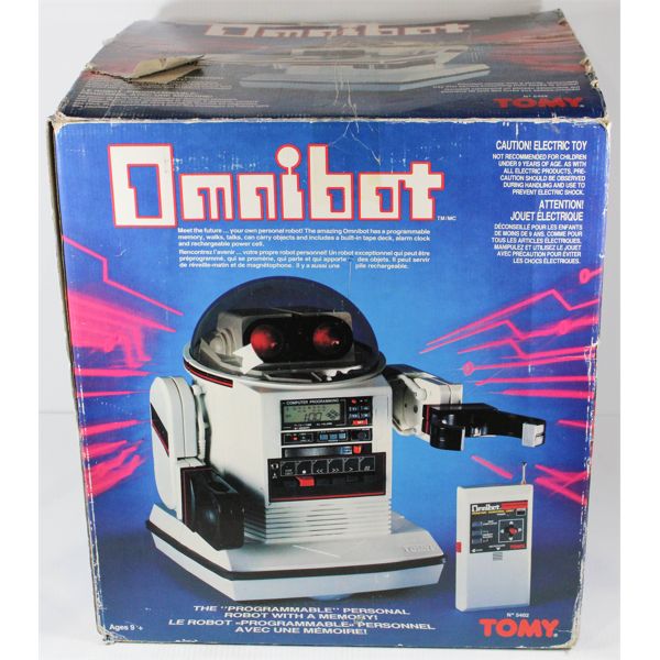 VINTAGE OMNIBOT PROGRAMMABLE ROBOT