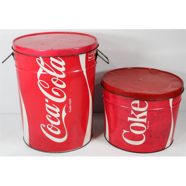 VINTAGE COCA-COLA CANS