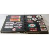 Image 2 : HUNDREDS OF OILFIELD STICKERS - 2 BINDERS