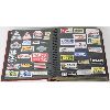 Image 3 : HUNDREDS OF OILFIELD STICKERS - 2 BINDERS