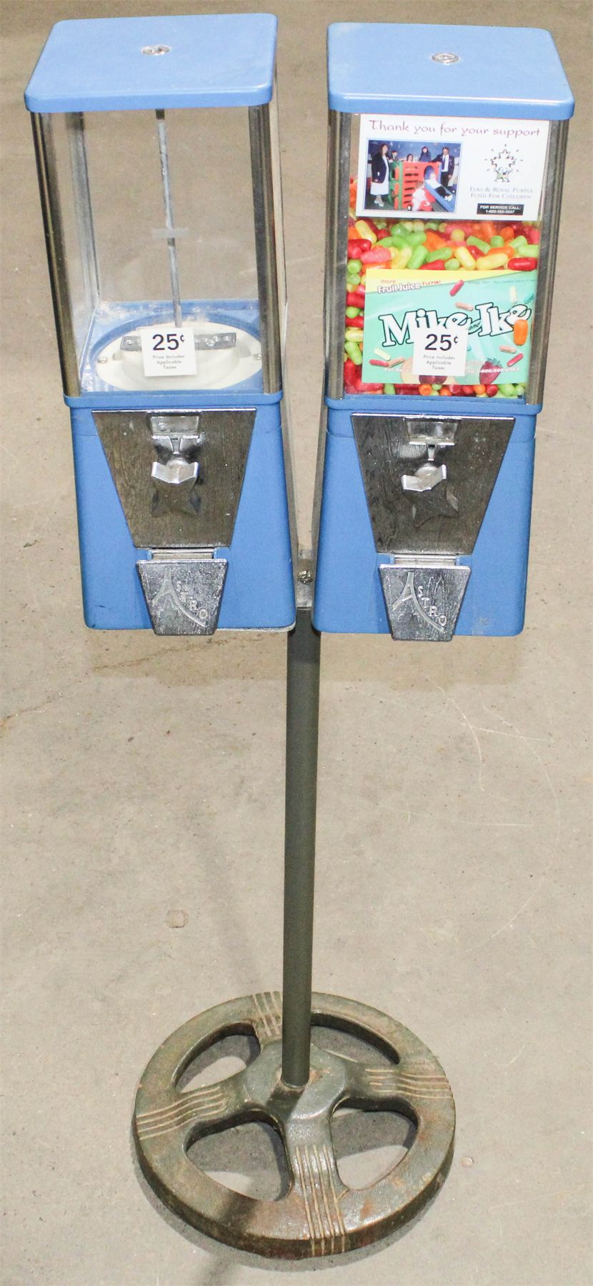 ASTRO DOUBLE BANK CANDY MACHINE