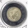 Image 1 : RARE 2022 BLACK TOONIE $2 COIN