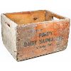 Image 2 : VINT.  1970 WOODEN MILKCASE PURITY DAIRY ONTARIO