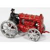 Image 2 : VINTAGE FORD STEEL WHEELED TRACTOR W/ MAN