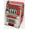 Image 1 : VINTAGE METAL NEVADA MINIATURE SLOT MACHINE 