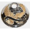 Image 1 : VINTAGE HARLEY DAVIDSON MOTORCYCLE EMBLEM