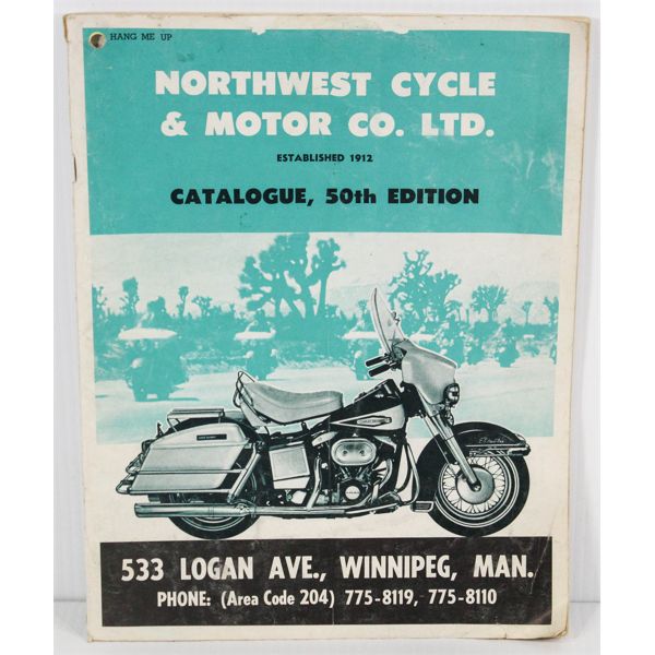 1970 NORTHWEST CYCLE & MOTOR CO. 50TH ED. CATALOGUE