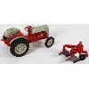 Image 2 : FORD 8N TRACTOR W/ 3  POINT TWO BOTTOM PLOW