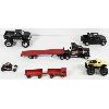 Image 1 : ASST. DIECAST TRUCKS INCL. LESNEY TRUCK W/ TRAILER ETC.