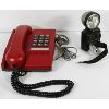 Image 1 : VINTAGE BICYCLE LIGHT &  TELEPHONE 
