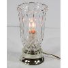 Image 1 : VINTAGE CRYSTAL VASE LAMP